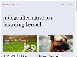 Sites similar to kozykritterspetservice.com