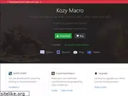 Sites similar to kozymacro.com