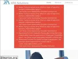 Sites similar to kpasolutions.co.za