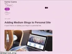 Sites similar to kpguerra96.medium.com