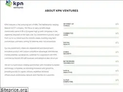 Sites similar to kpnventures.com