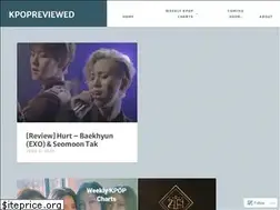 Sites similar to kpopreviewed.wordpress.com