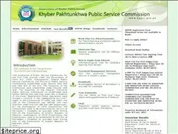 Sites similar to kppsc.gov.pk