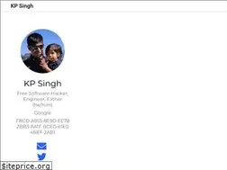 Sites similar to kpsingh.ch