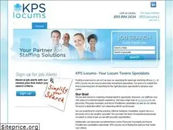 Sites similar to kpslocumtenens.com