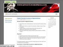 Sites similar to kpssevi.wordpress.com