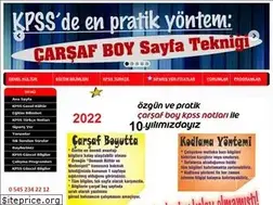Sites similar to kpssnotlar.com