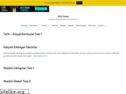 Sites similar to kpssnotlari.net