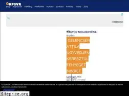 Sites similar to kpsvr.hu