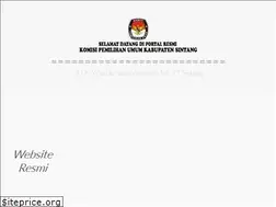 Sites similar to kpu-sintangkab.go.id