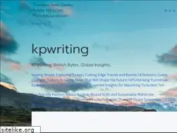 Sites similar to kpwriting.com