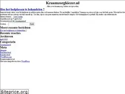 Sites similar to kraamzorgkiezer.nl