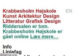 Sites similar to krabbesholm.dk