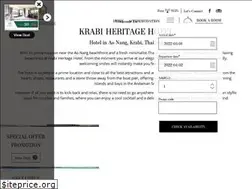 Sites similar to krabiheritage.com