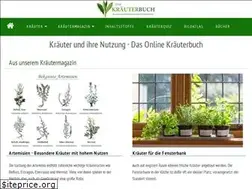 Sites similar to kraeuter-buch.de