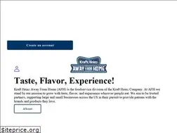 Sites similar to kraftheinzawayfromhome.com