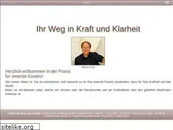 Sites similar to kraftundklarheit.de