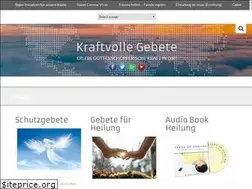 Sites similar to kraftvollegebete.de