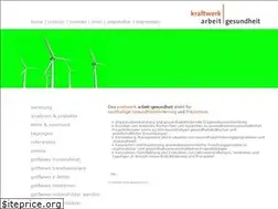 Sites similar to kraftwerk-arbeit-gesundheit.ch