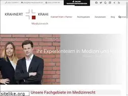 Sites similar to krahnert-medizinrecht.de