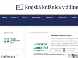 Sites similar to krajskakniznicazilina.sk