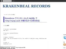 Sites similar to krakenbeal.blogspot.com