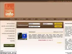 Sites similar to krakkoinfo.hu