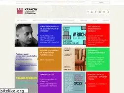 Sites similar to krakowcityofliterature.com