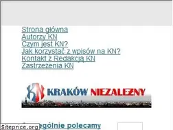 Sites similar to krakowniezalezny.pl