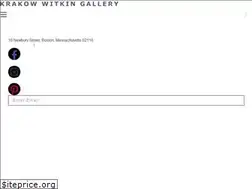 Sites similar to krakowwitkingallery.com