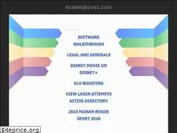 Sites similar to kraleloboost.com