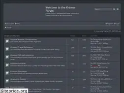 Sites similar to kramerforumz.com