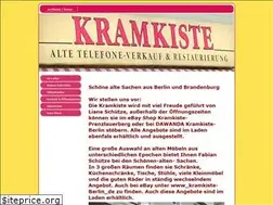 Sites similar to kramkiste-berlin.de