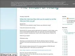 Sites similar to krangsquared.blogspot.com