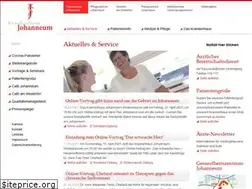 Sites similar to krankenhausjohanneum.de
