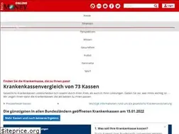 Sites similar to krankenkassen.focus.de