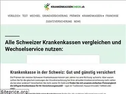Sites similar to krankenkassencheck.ch