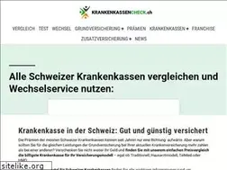 Sites similar to krankenkassenofferte.ch