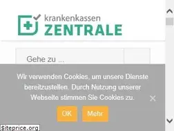 Sites similar to krankenkassenzentrale.de