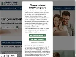 Sites similar to krankenzusatzversicherung.de
