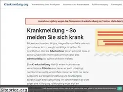 Sites similar to krankmeldung.org