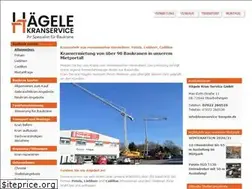 Sites similar to kranservice-haegele.de