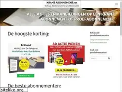 Sites similar to krantabonnement.net