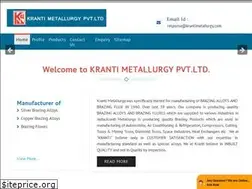Sites similar to krantimetallurgy.com