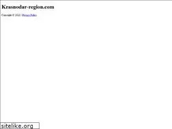 Sites similar to krasnodar-region.com