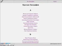 Sites similar to kratkie-biografii.info