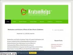 Sites similar to kratomhelps.org