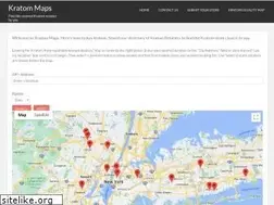Sites similar to kratommaps.com