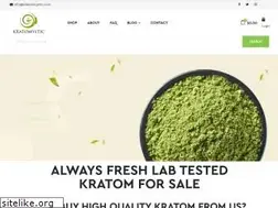 Sites similar to kratommystic.com