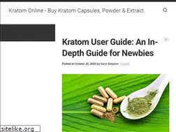 Sites similar to kratomonline.org